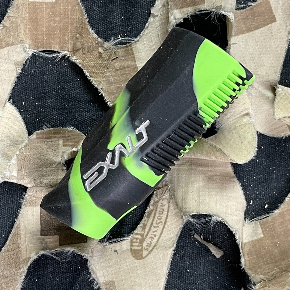 NEW Exalt Luxe Regulator Grip - Black/Lime Swirl
