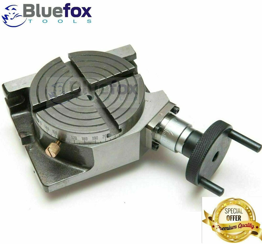 Rotary Table Horizontal Vertical Tilting 3" , 4"+ Chucks + 80 & 100mm Round Vice