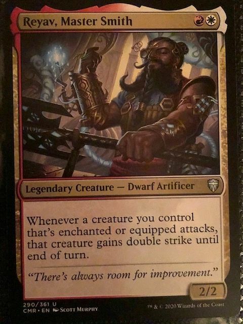 Magic The Gathering Commander Deck; Reyav, Master Smith