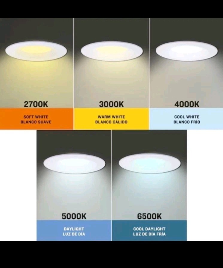 Utilitech Canless Recessed Light Kit 1500758 LED 2700k-6500k Dimming Quick Wire