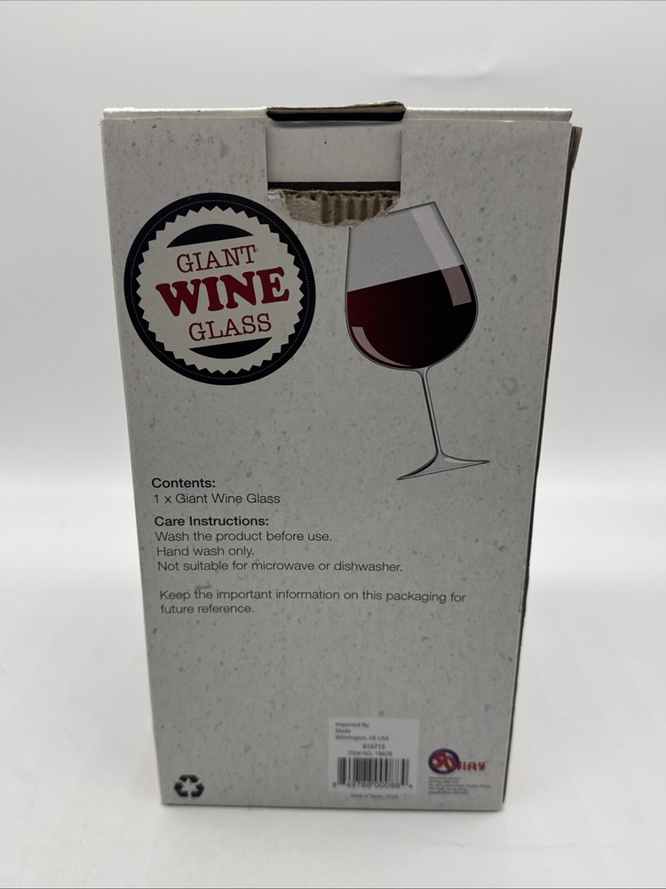 Giant Wine Glass Whole Bottle Oversized Wine Glass