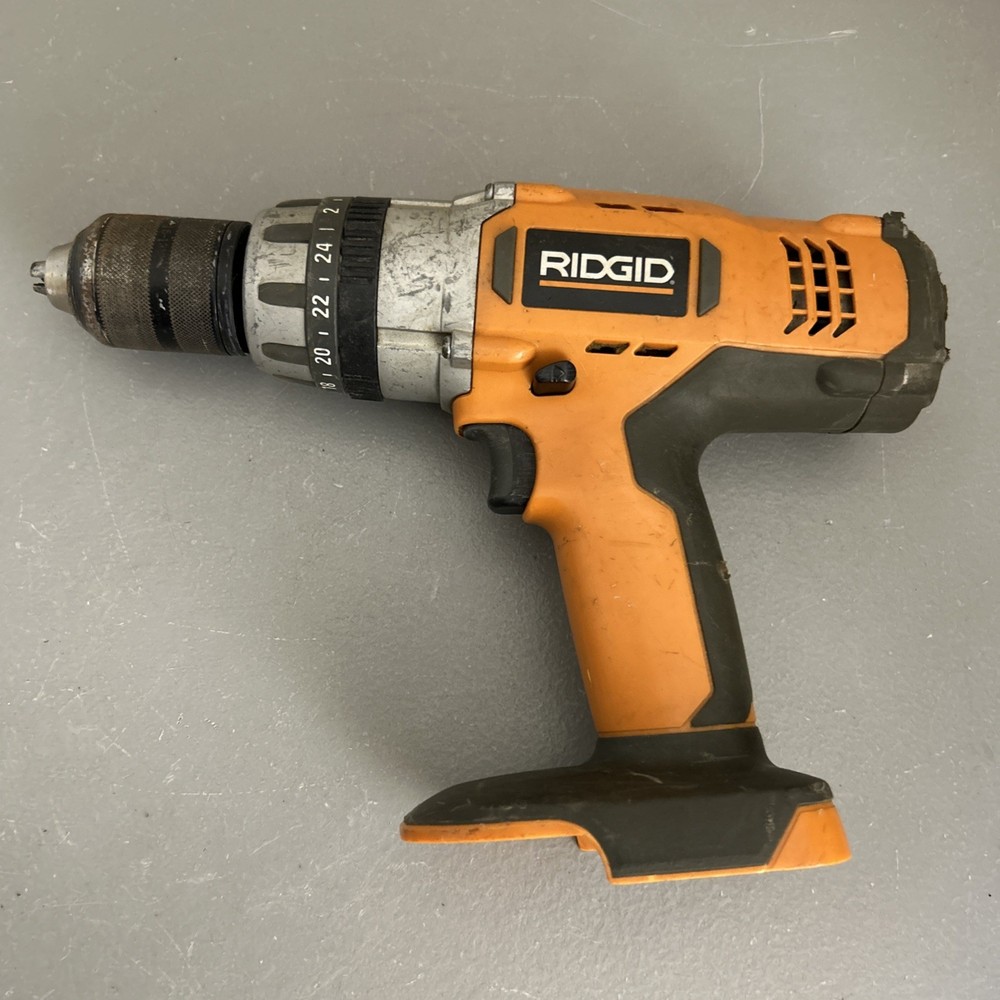 RIDGID 24V BATTERY POWERED CORDLESS HAMMER DRILL 2-speed- Drill Only