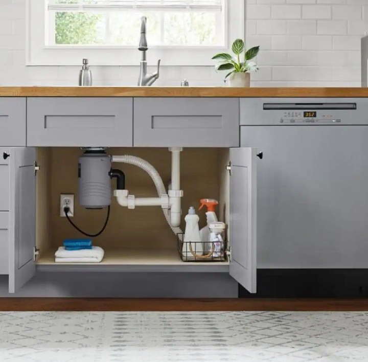 Glacier Bay GB500 Turbo Grind 1/2hp Garbage Disposal Continuous Feed Open Box