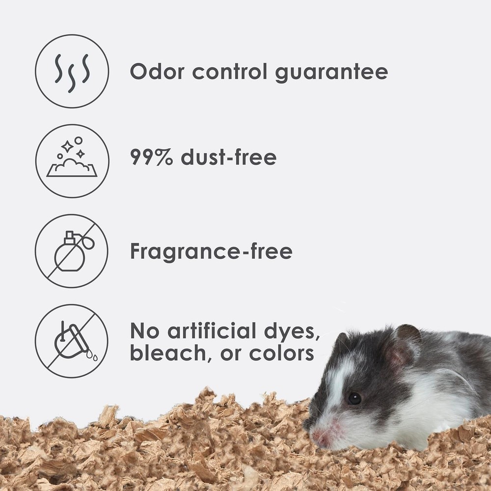 Clean & Cozy Paper Bedding for Small Pets