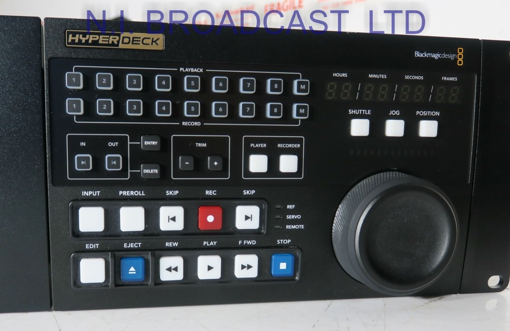 Blackmagic Hyperdeck 8channel  extreme control unit