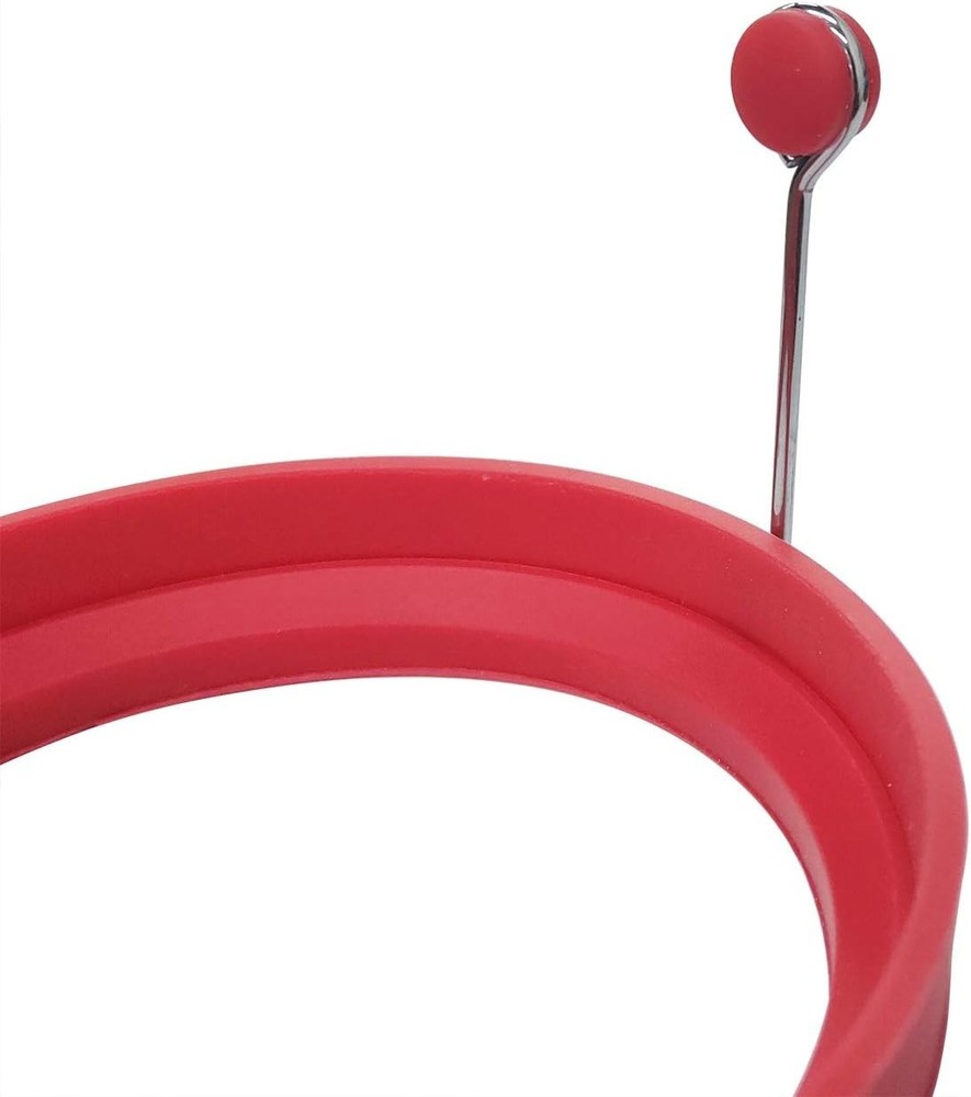 Food Grade Silicone Egg Rings, Multicolor, Egg Ring Molds for Cooking, Fried Egg