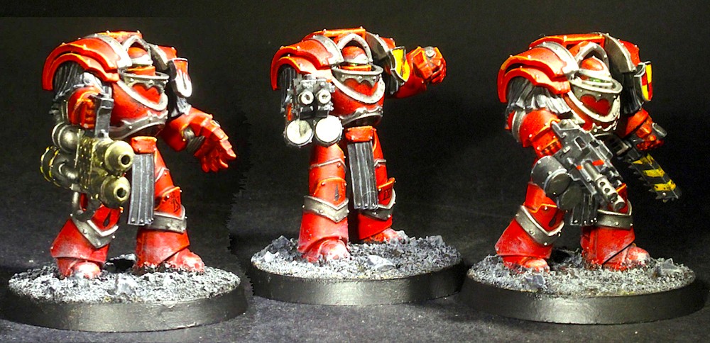 CATAPHRACTII TERMINATORS~SPACE MARINES=ALL LEGIONS~Games Workshop: WARHAMMER 40K