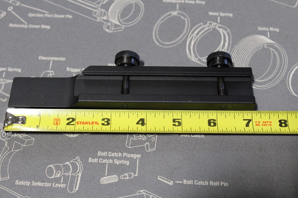 Blackhawk! Universal Flattop Riser Rail #71MT07BK