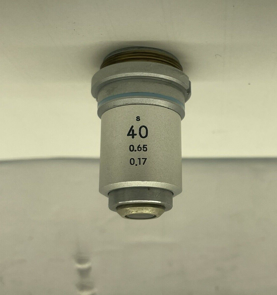 NIKON 40X MICROSCOPE  OBJECTIVE 40/0.65 0.17