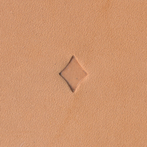 Card Deck Diamond O89 Leather Stamp