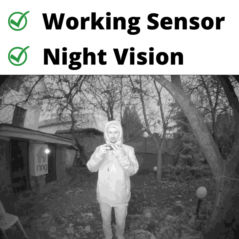 RING Doorbell Pro Replacement Button (Brand New) Sensor Works Injection Moulded