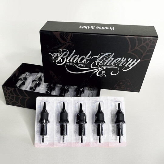 Black Cherry Tattoo Needles Cartridges RLLT, RL, RS, CM