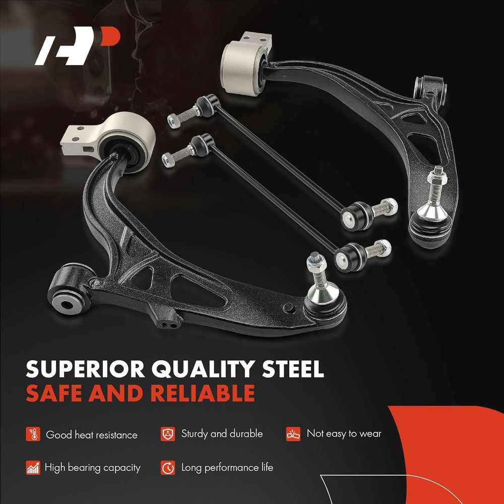 Front Lower Control Arm & Sway Bar Link 4PC Set Ford Explorer 2011-2019 Utility