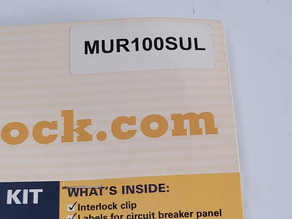 GenInterlock Generator Interlock Kit MUR100SUL