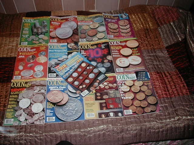 1983 Coinage Magazine January  thru December 12 Issues  plus Yearbook