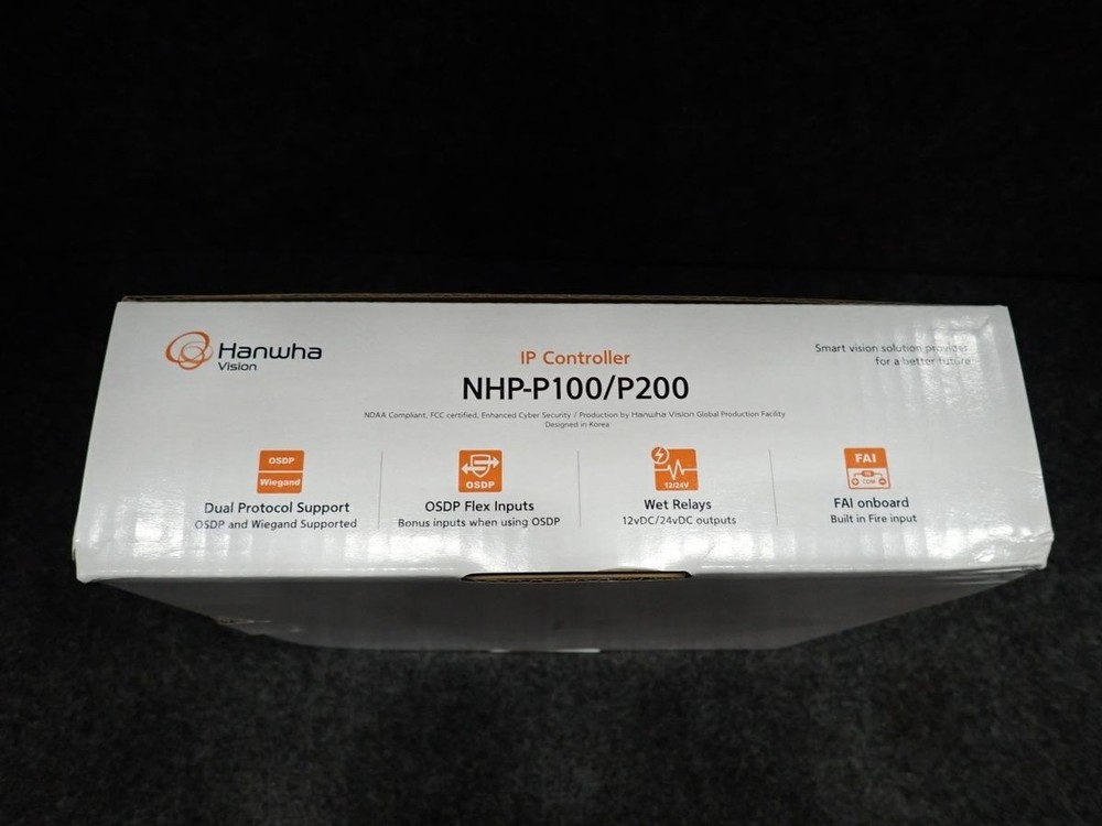 HANWHA VISION NHP-P100 OnCAFE IP Controller, Single Door