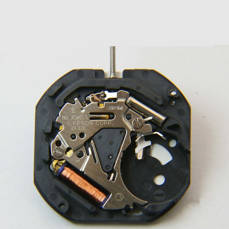 Quartz Movement W/ Stem Date @ 3 Replacement Movement For JAPAN MIYOTA VX32E C