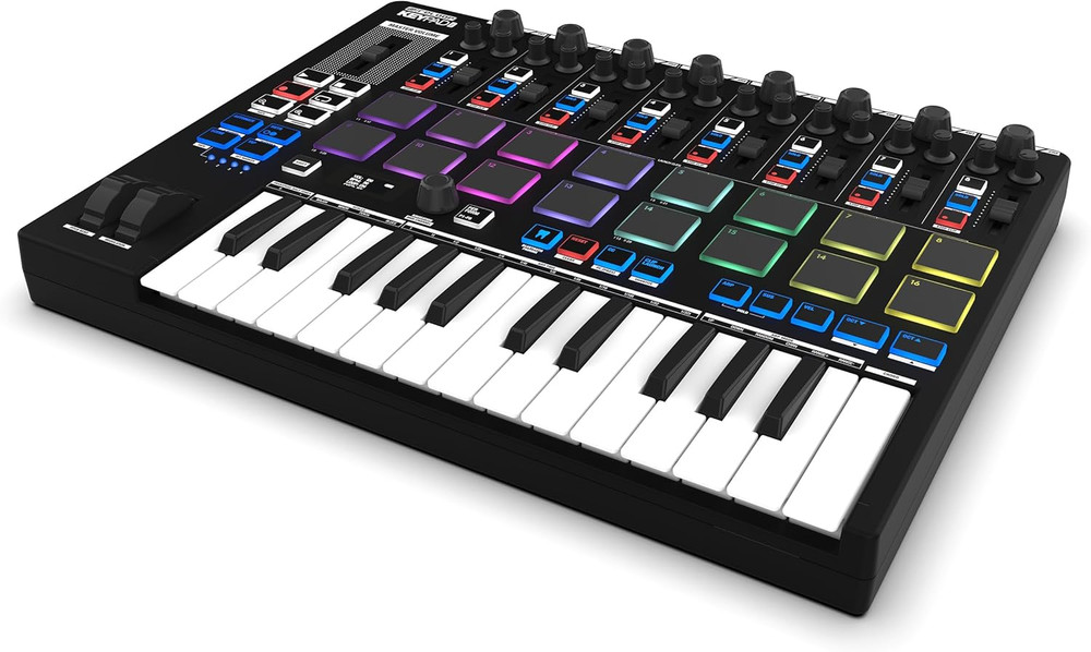 All-in-One USB-MIDI Workstation: Keyboard, Drum Pads & DAW Controller
