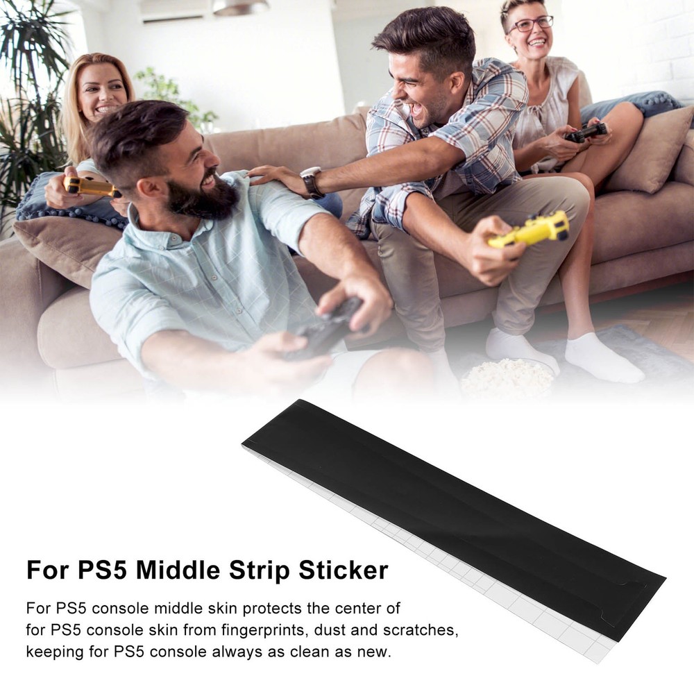 For Console Middle Skin Integral Scratch Resistant Middle Strip Sticker
