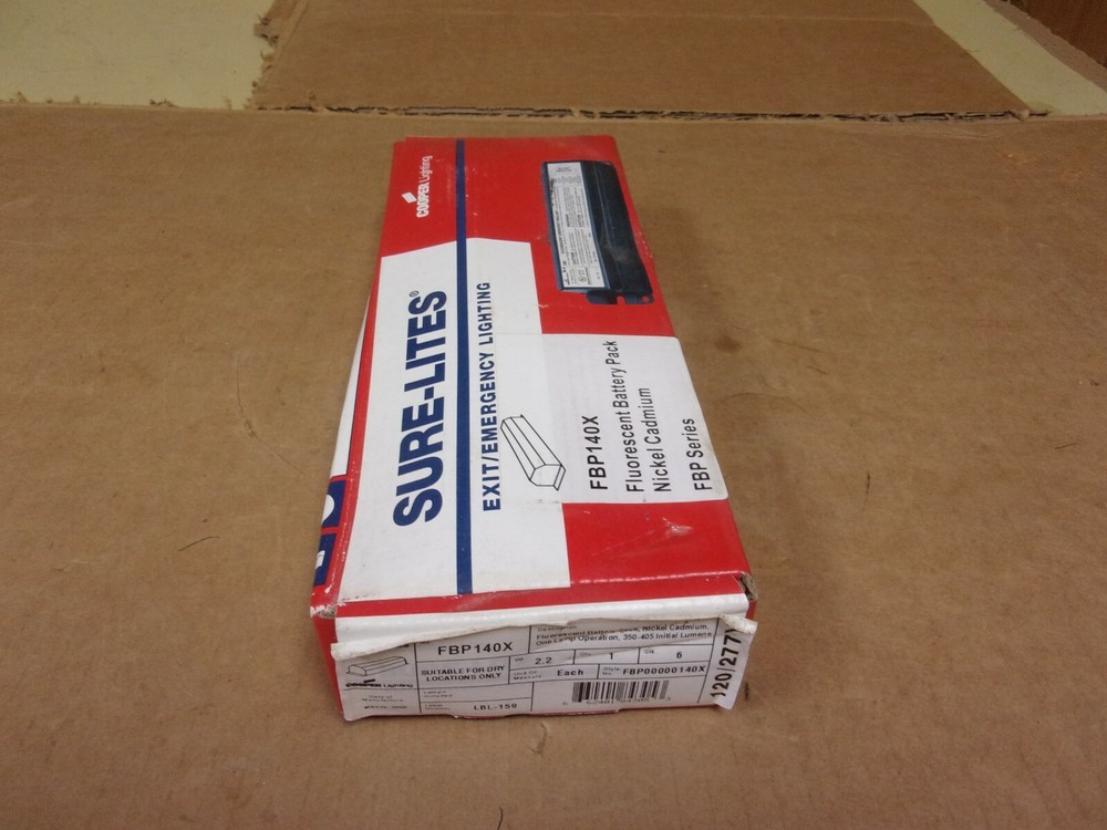Surelites FBP140X Exit/Emergency Lighting Fluorescent Battery Pack