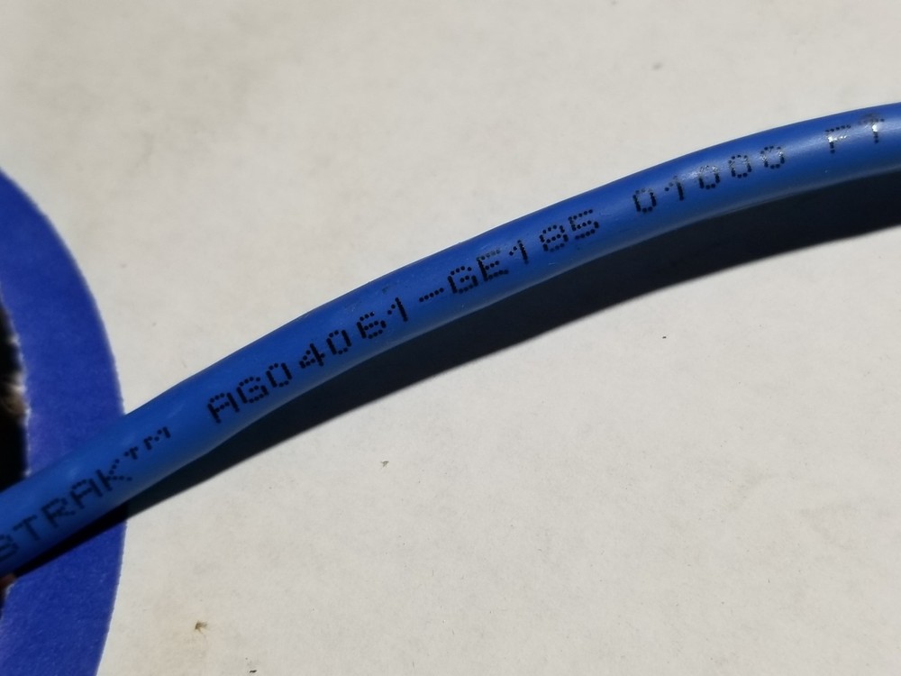 Commscope CS37P 23/4P Cat6 U/UTP WebTrak Plenum Network Cable CMP Blue /100ft