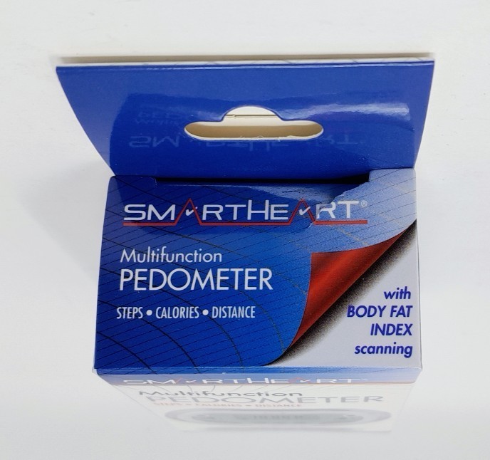 Smart Heart Multifunction Clip On Belt Pedometer