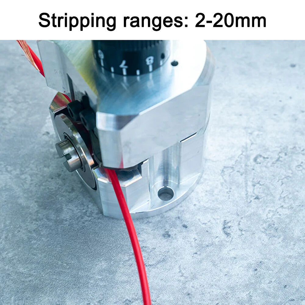 Wire Stripper Aluminum Alloy Manual Wire Stripping Tool Cable Peeling Machine