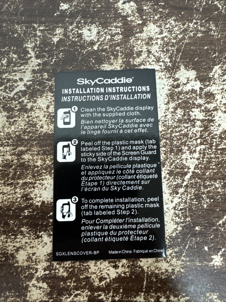 SkyCaddie Touch Screen Golf GPS Distance Range Finder Tracker **Tested**