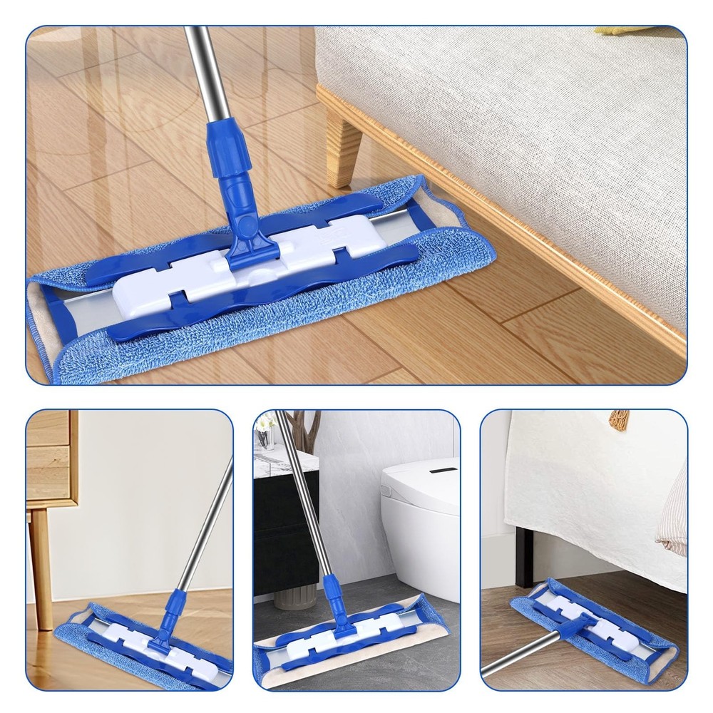 Microfiber Cleaning Cloth Compatible with MR SIGA Professional Microfiber Mop...