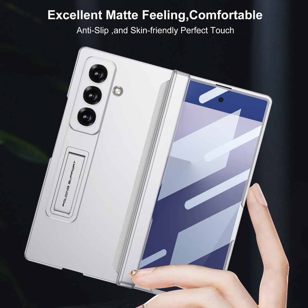 DOOTOO for Samsung Galaxy Z Fold 7 Case Magnetic Hinge Coverage Protective Kicks
