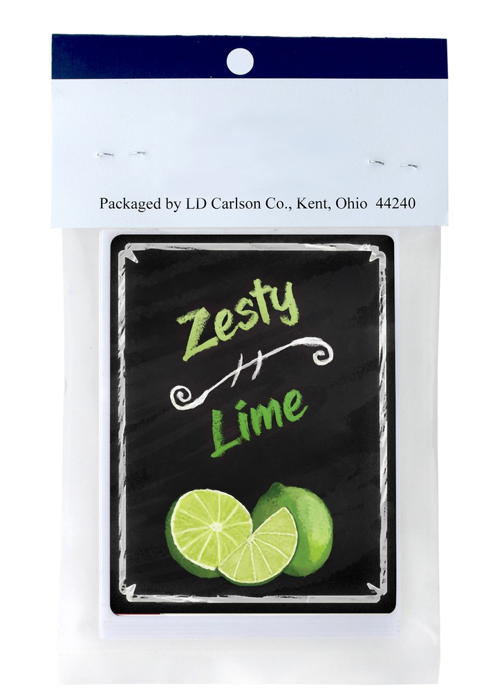 Zesty Lime Wine Labels 30/Pack Mist Collection