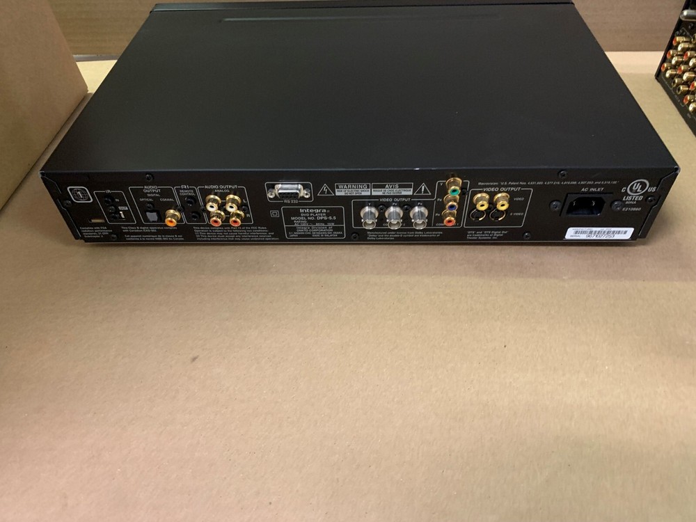 Integra DPS 5.5 DVD Player #3