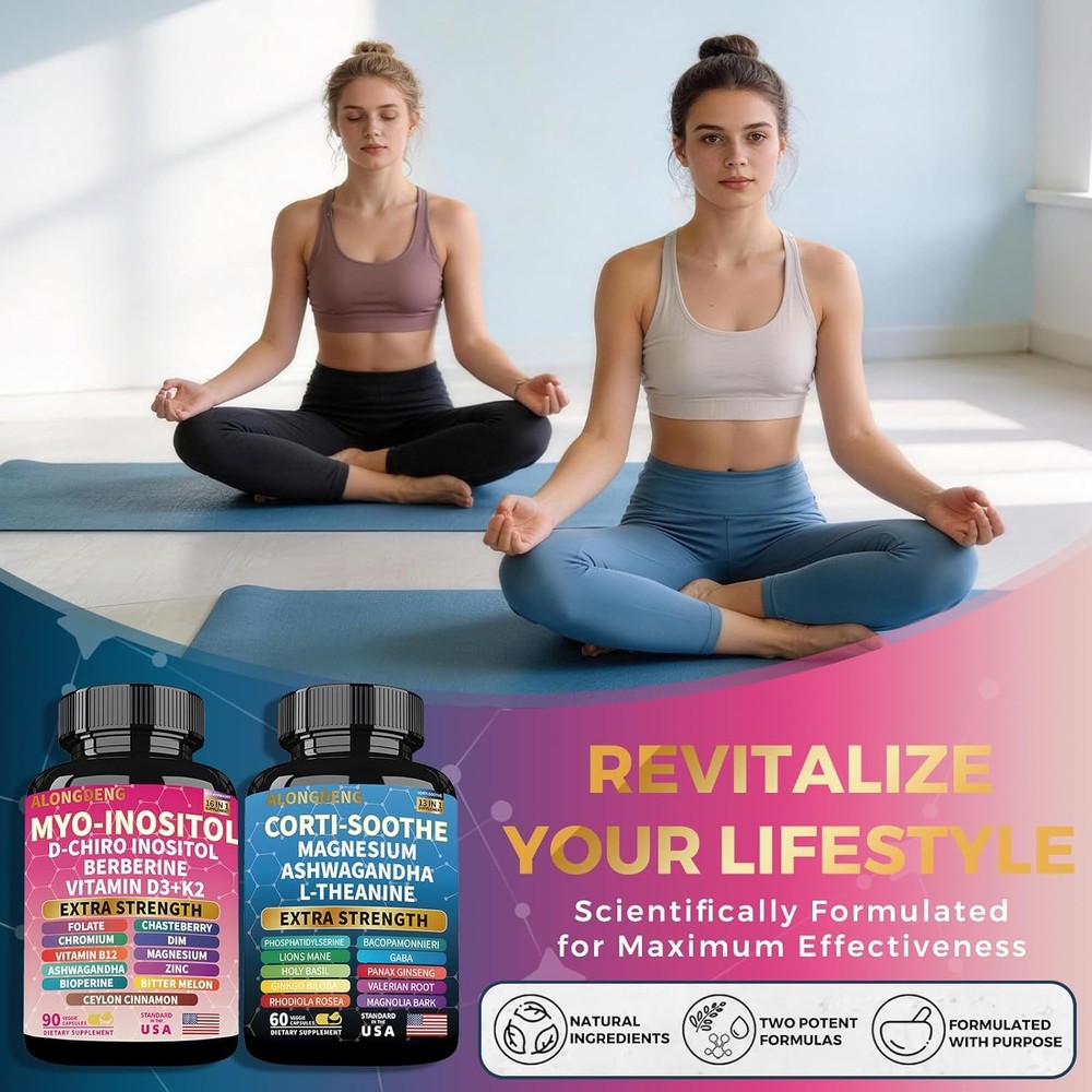 ALongDeng Soothe-Smooth Bundle,Soothe & Smooth Bundle Multivitamin Combo