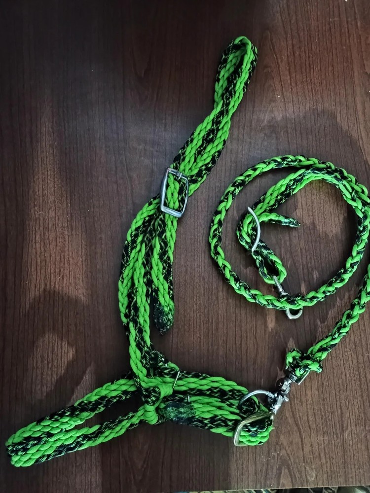 Lime Green and Black Tie Down with Strap NEW