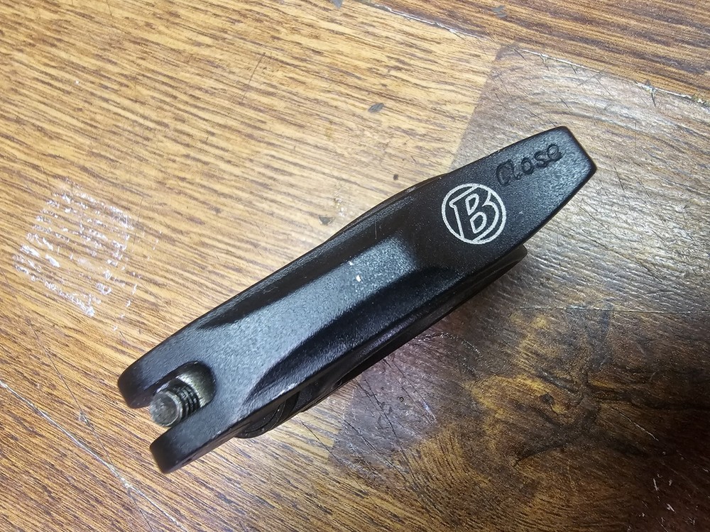 BONTRAGER 34.9 QUICK RELEASE SEAT POST / PILLAR COLLAR CLAMP - BLACK