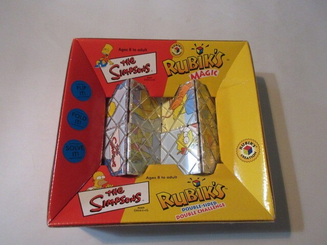 Rubik's double sided challenge The Simpsons