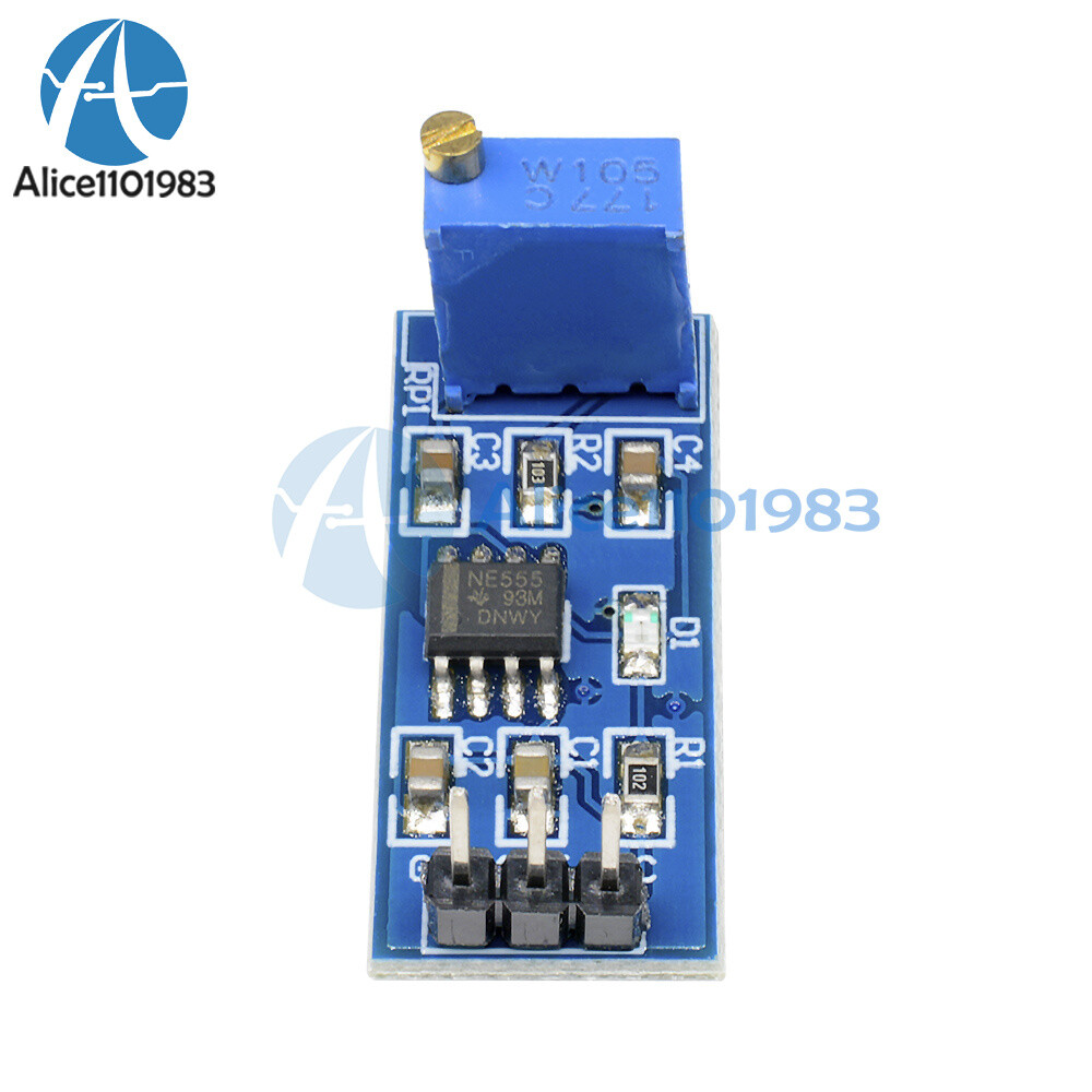 2/5/10PCS NE555 Adjustable Frequency Pulse Generator Module For Arduino Car