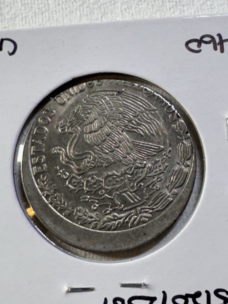 1981 Mexico 1 Peso Off Center Strike Error