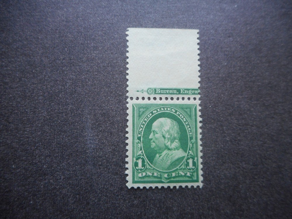 U.S. # 279 VFNH with Imprint
