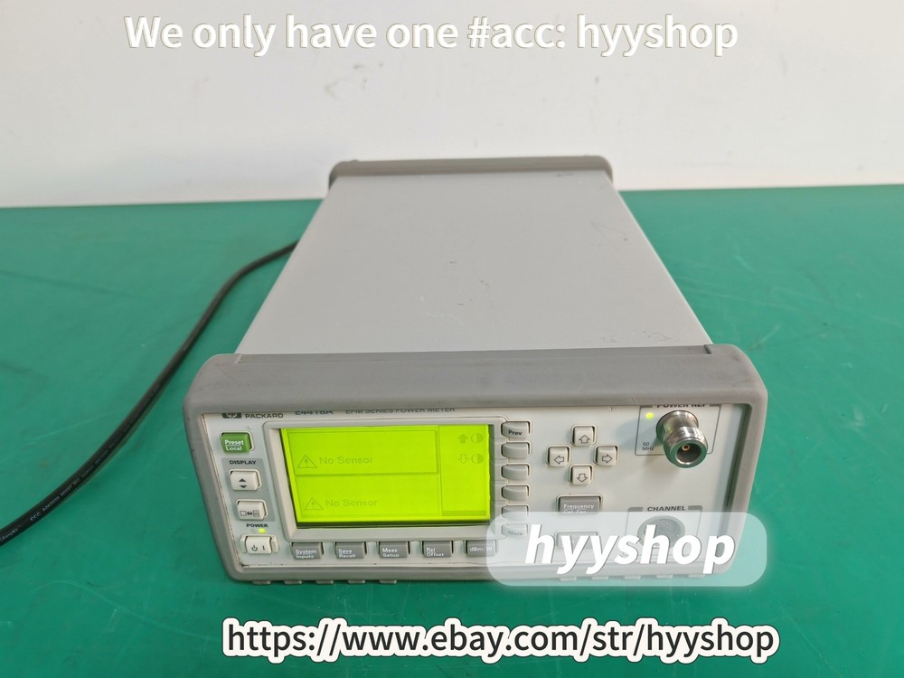 1PCS HP E4418A power meter /hyy