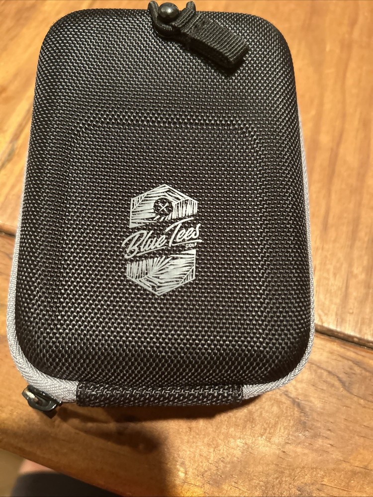 Blue Tees Golf  Rangefinder Case Black Fabric