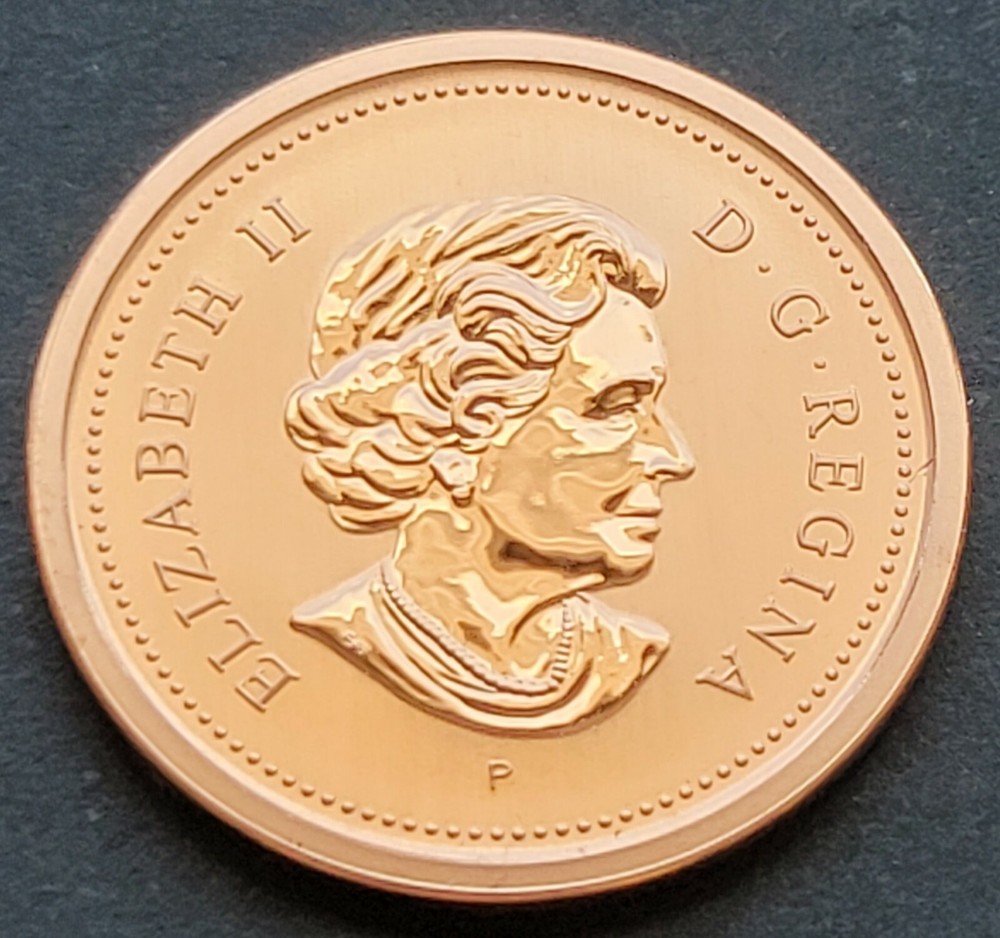 ***CANADA ONE CENT 2005 P *** SPECIMEN *** MAGNETIC ***
