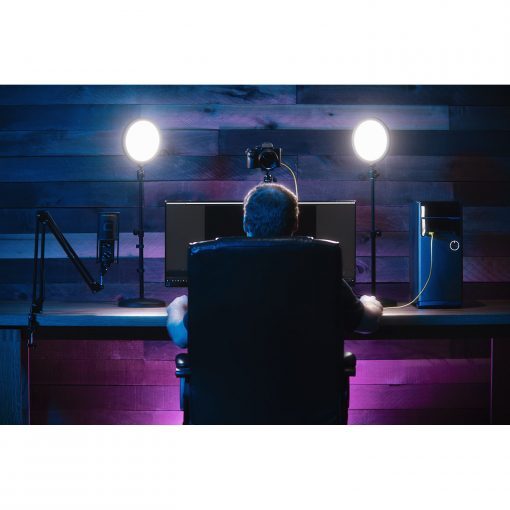 21″ Variable Height Table Top Light & Camera Stand - HomeStream™