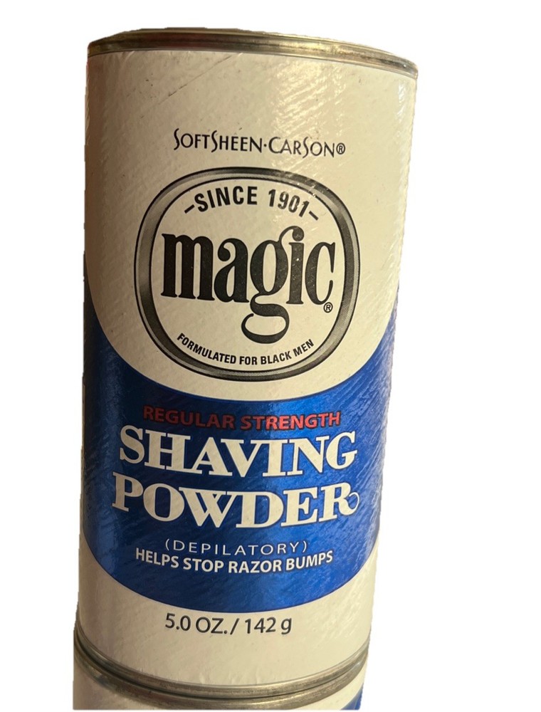 SoftSheen Carson Magic Regular Strength Shaving Powder 5 oz