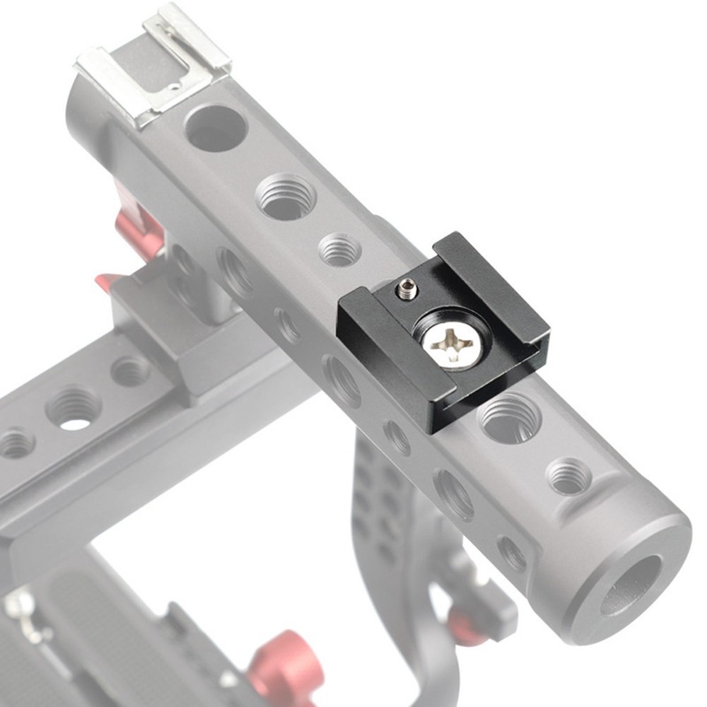 2 Pcs Flash Mount Bracket Quick Release Cold Shoe Holder Adapter