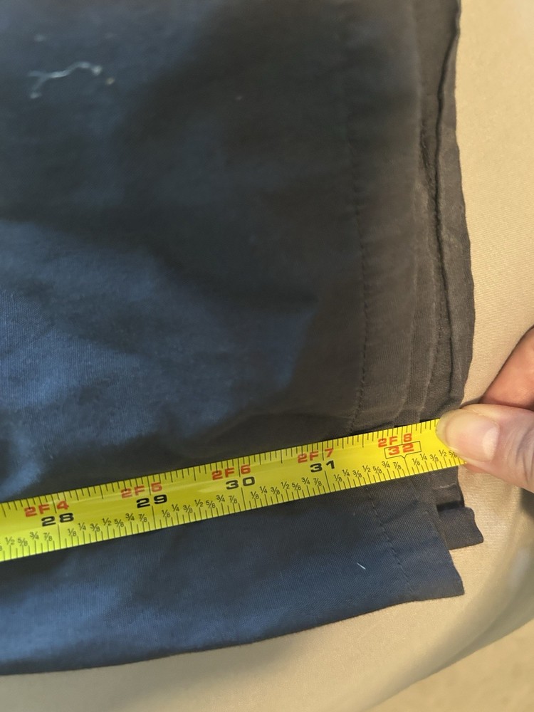 Unisex Cherokee Workwear Solid Charcoal Scrub Set Size Medium?