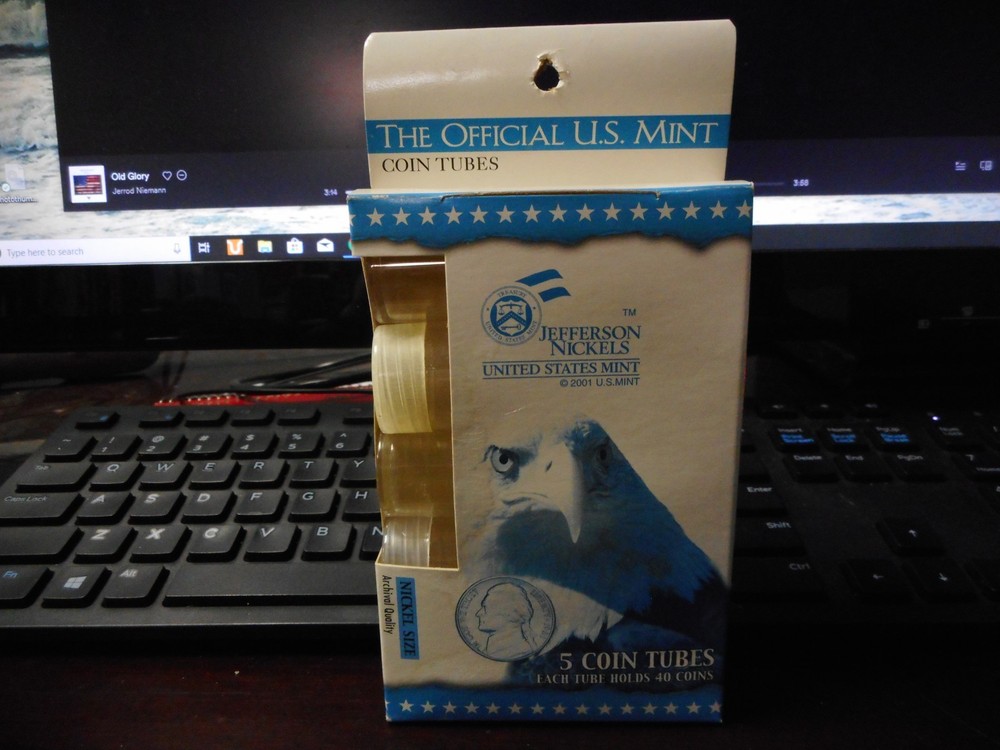 Whitman - Nickle Size 5 Coin Tubes