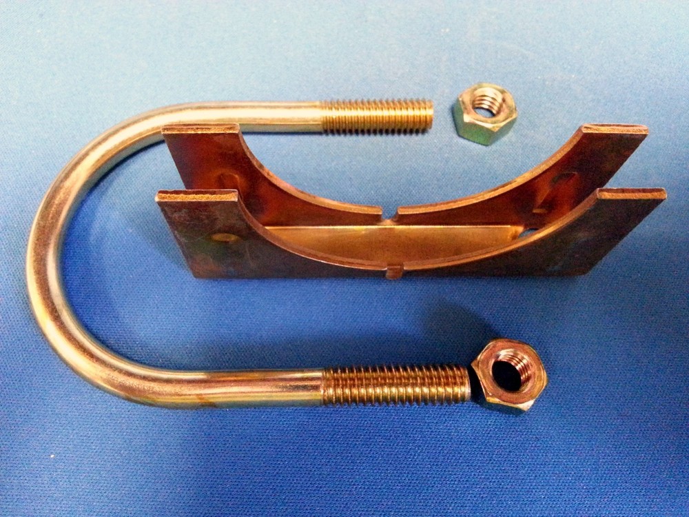 10 pc. U-Bolts pipe size 1"