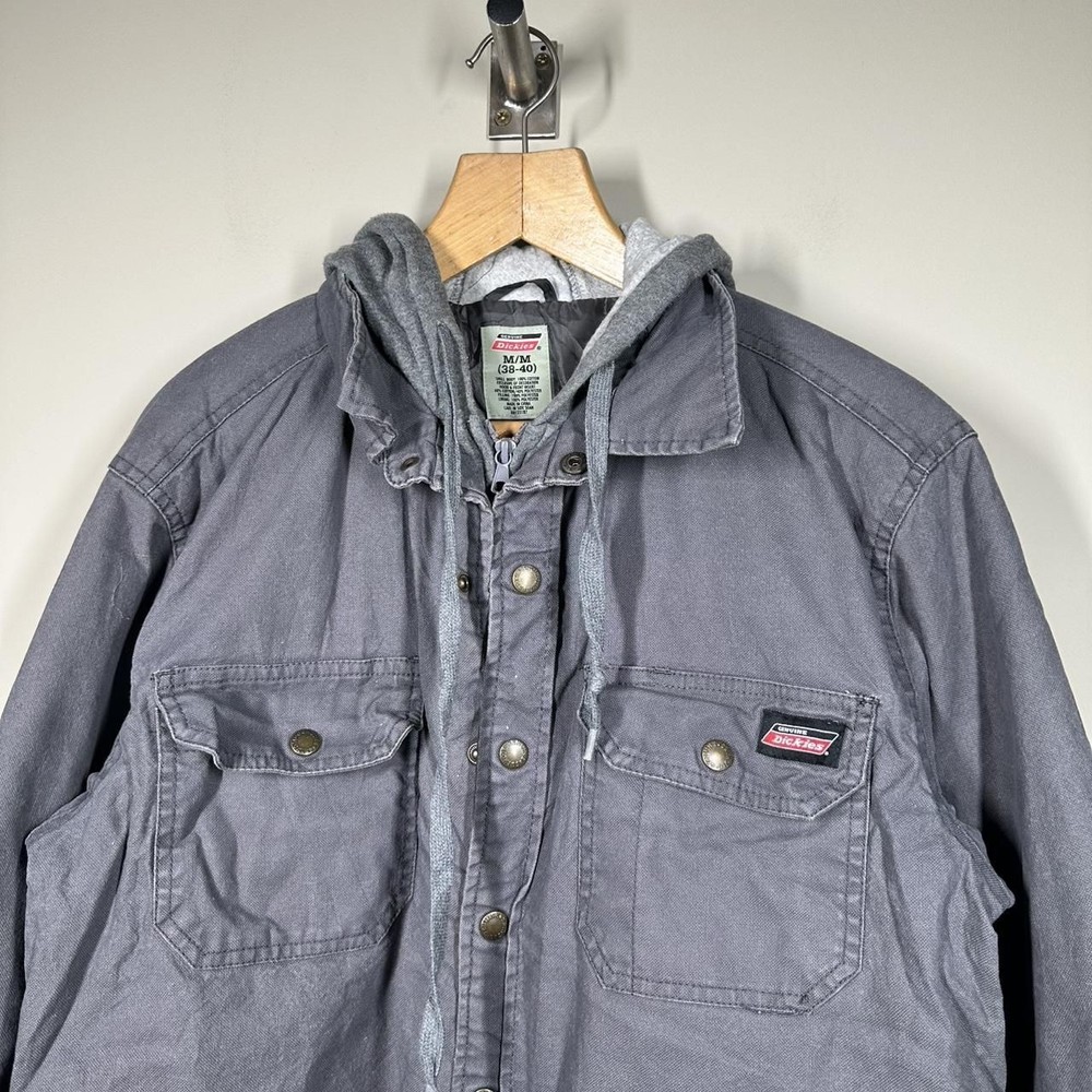Men’s Dickies Grey Padded Work Wear Jacket Size M