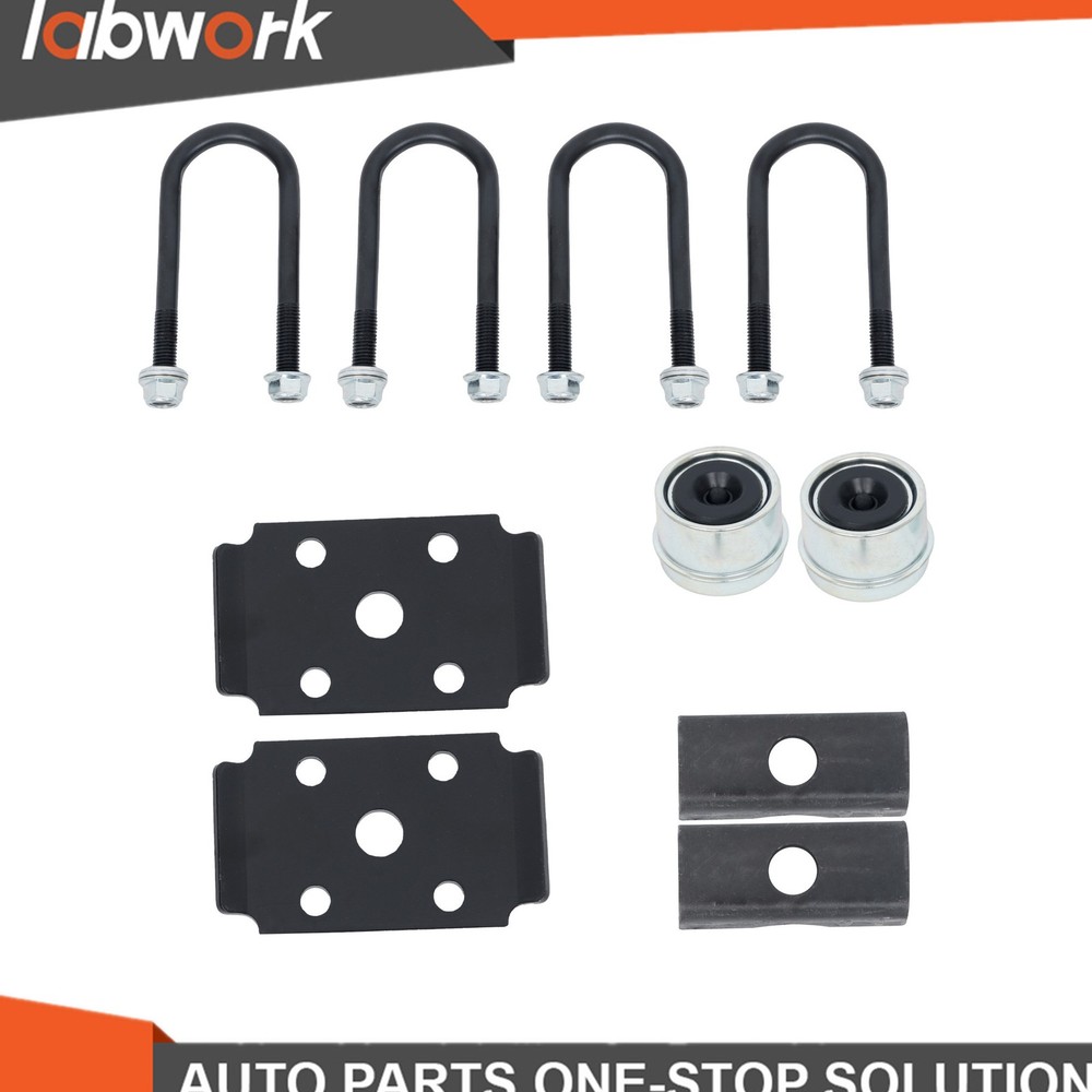 Labwork 2000lbs Trailer Axle 5 lug-4.5' 71' Hub Face 58' Spring Center